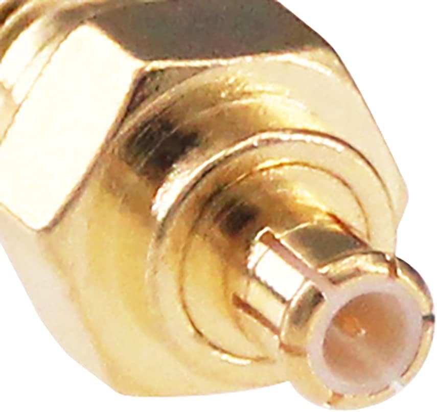 Close up of gold plated surface treatment