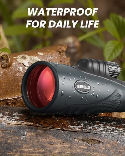 URBANCOAST high magnification monocular showcasing the BAK4 prism and fully multi coated optics setup