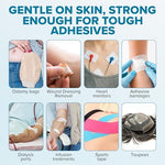 EASEntials skin friendly adhesive remover spray showing nozzle and 80ml packaging