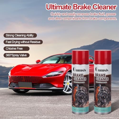 Oumsis brake cleaner spray nozzle and application