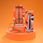 Grande Cosmetics GrandeBROW-SCISSORS package display for eyebrow grooming