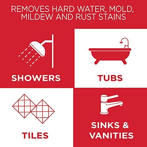 Imported USA glass cleaner for transparent shower protection