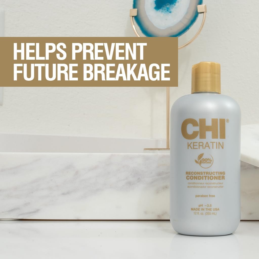 CHI Keratin Reconstructing Conditioner size comparison reference