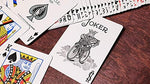 The specialized magic gaff cards included with the green United States Playing Card Company deck.