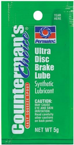 Permatex Counterman's Choice Ultra Disc Brake Caliper Lube 5 gram pouch