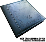 Totocan extra large capacity picture album open page layout displaying horizontal and vertical pocket arrangements