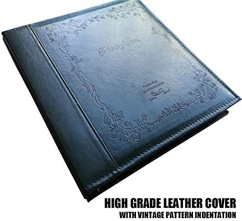Totocan extra large capacity picture album open page layout displaying horizontal and vertical pocket arrangements