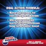 Roto-Rooter 351272 liquid septic formula for preventing tank backups