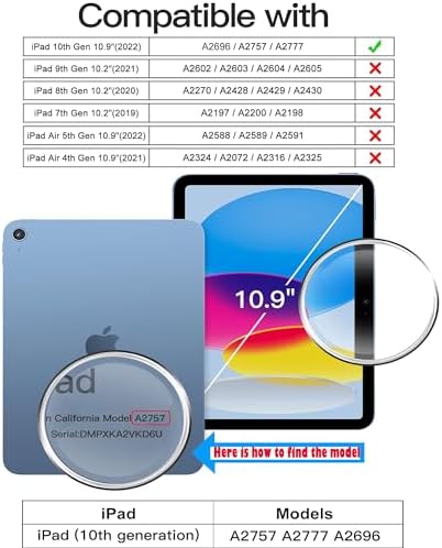 Close up of 9H hardness tempered glass edge for iPad 10.9 inch
