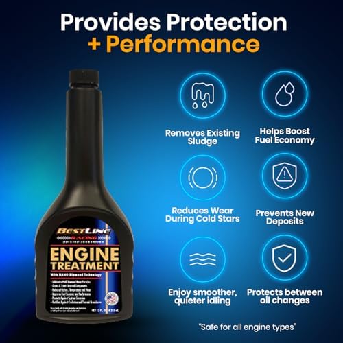 Authentic USA imported BestLine Racing oil additive packaging