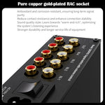 FLYINSKY IR remote control unit designed for the Q03Pro preamplifier volume and source selection.