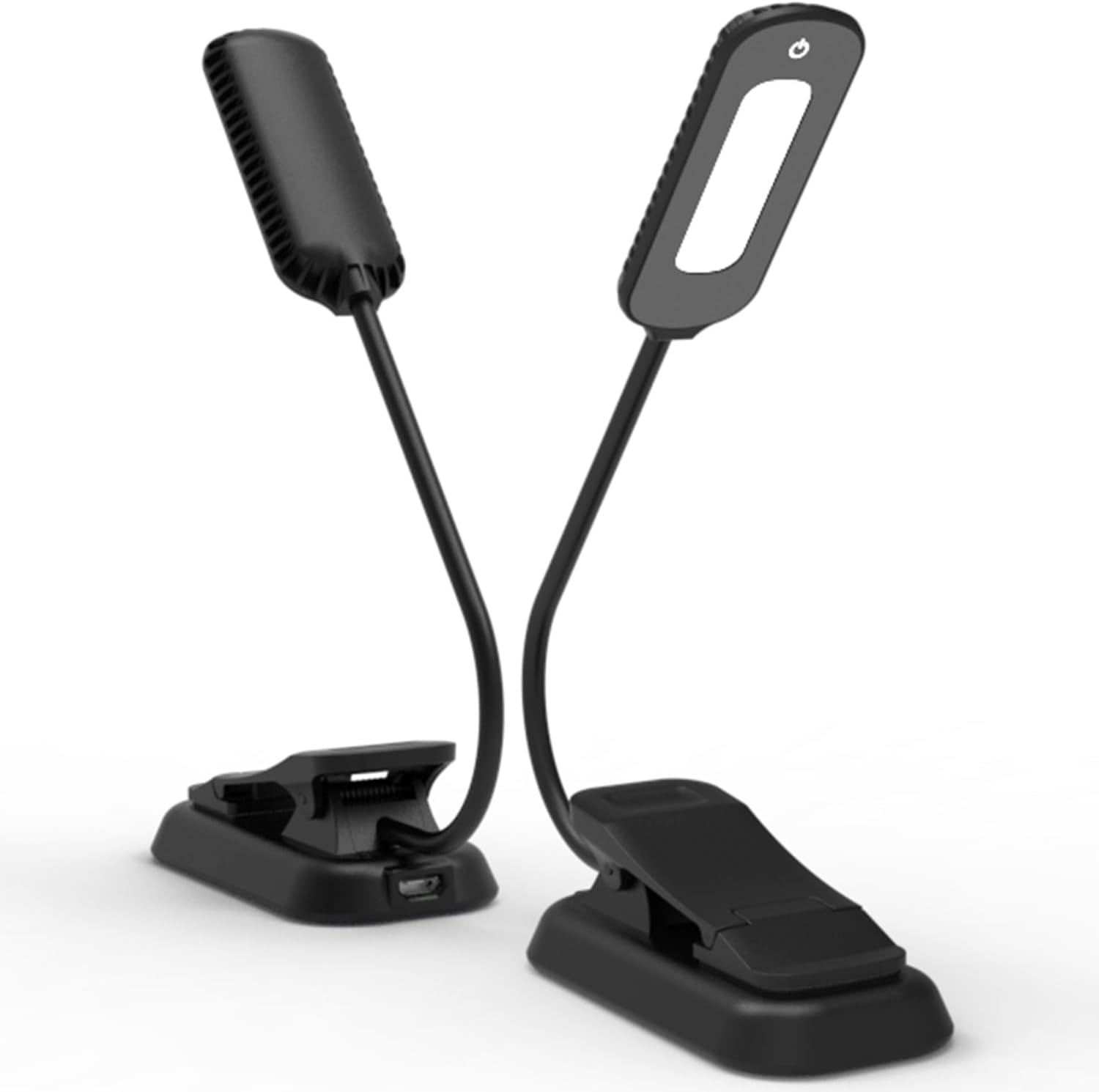 Maptay 12 LED USB rechargeable reading lamp front view