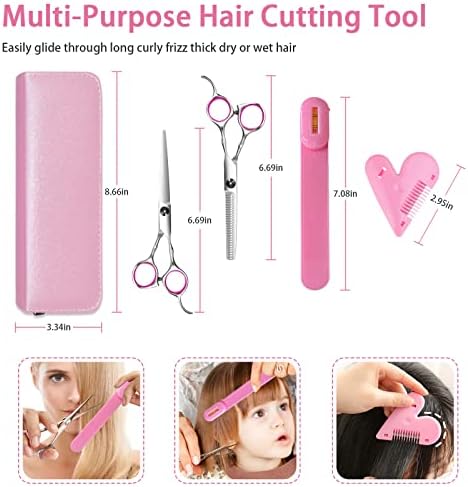 Complete packaging of the TagRecove imported personal care DIY hair grooming kit for women and kids
