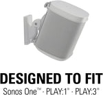Sanus adjustable wall mount showing swivel angle