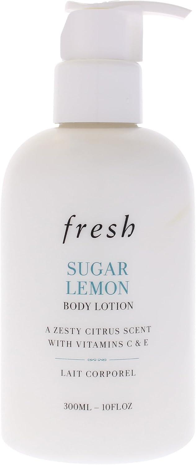 Fresh Sugar Lemon Body Lotion front view bottle packaging