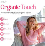 Livlit organic cotton liners showing ultra thin profile and texture