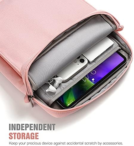 TiMOVO crossbody tablet bag for iPad and Galaxy Tab lifestyle view
