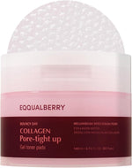 EQQUALBERRY Collagen Glow Up Gel Toner Pads - Brightening Korean Jelly Pad with Deep Absorption Collagen, Hydrating & Glow-Boosting Formula, 4.73 FL.OZ. (140ml) / 60 Pads - Image 10