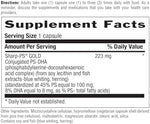 Country Life Triple Action memory and focus capsules imported dietary supplement packaging
