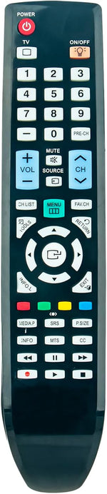 Aulcmeet BN59-00853A replacement remote control front view