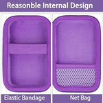 Co2CREA purple wireless speaker enclosure close-up on the durable double zipper track design.
