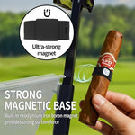 4PCS Adjustable Magnetic Cigar Holder for Golf Carts & Outdoor Use (Black) - Image 3