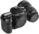 Fotasy rear lens cap for EF mount lenses demonstrating durable ABS plastic build quality