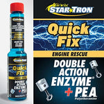 Close up of Star Brite dual action formula bottle