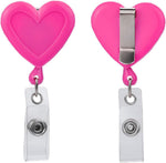 Will Well 2 Pack Retractable Keychain - Metal Badge Reel - Square - Black - Image 15