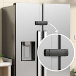 Eudemon French door refrigerator lock front view