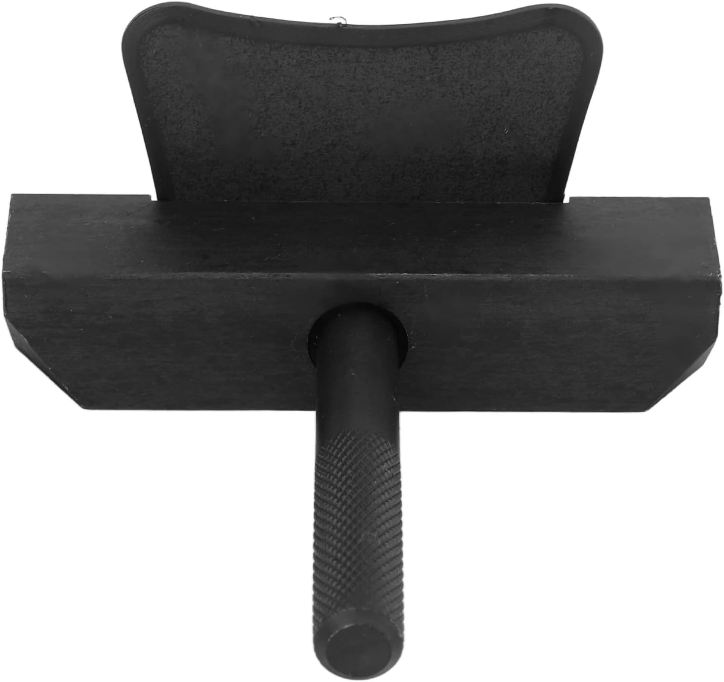 LIDSCURA oil pan separator front view showing the tapered metal blade edge
