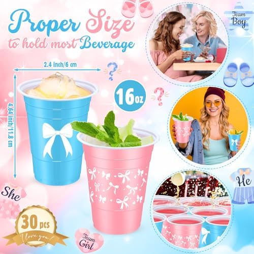 Jingmore party cups for wedding and baby shower