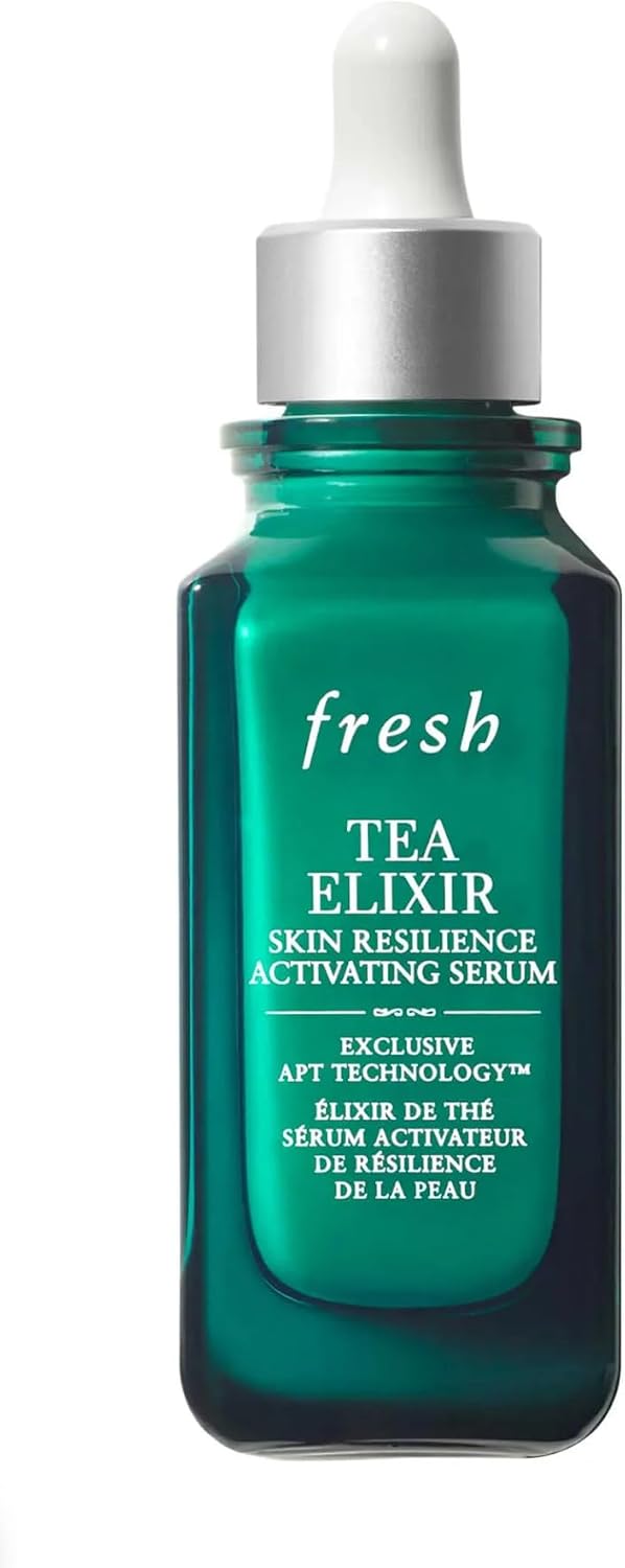 Fresh Black Tea skincare set packaging and product labels overview