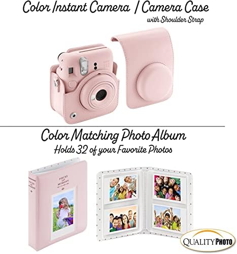 Fujifilm Instax Mini 12 instant camera closeup of the selfie mirror and twist lens system