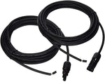 Renogy TUV tested solar PV cable closeup details
