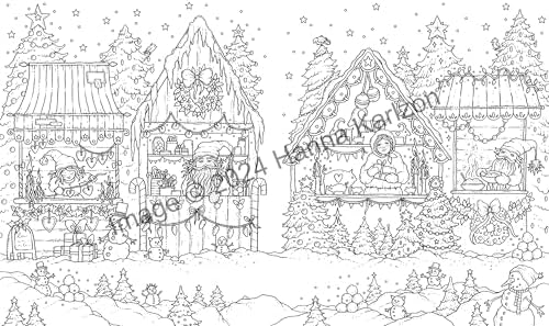 Merry Christmas Coloring Book - Image 5