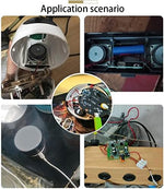 Back view of Gikfun 5W loudspeaker showing terminals