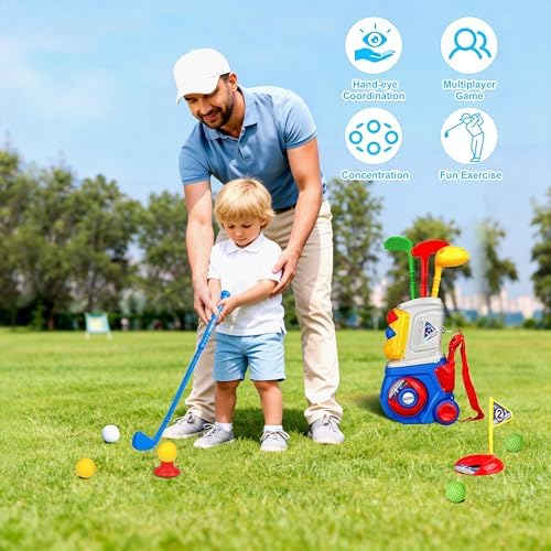 Authentic PJG golf set for ages 1 to 5 years old