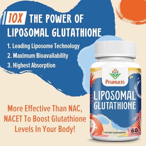 Authentic USA imported Prunucis glutathione antioxidant supplement