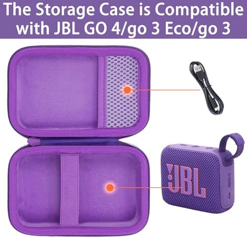 Co2CREA portable travel case internal mesh pocket holding a black USB-C charging cable.