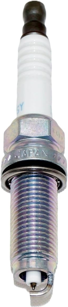 NGK laser iridium spark plug ceramic insulator nose and ribs