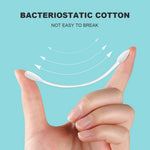 Le Miju 200 count cotton swabs individual packaging layout