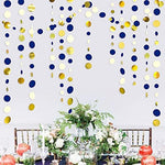 Authentic pinkblume party supplies packaging showing durable navy blue decorative strings
