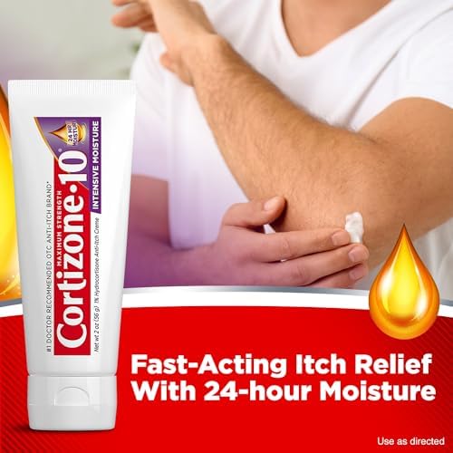 Authentic USA imported Cortizone-10 packaging for skin hydration