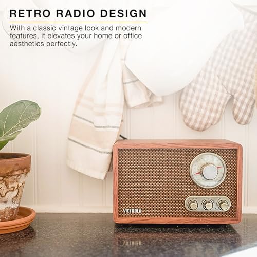 Victrola Willow radio lifestyle placement in a room