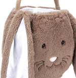 Durable canvas and polyester Easter bucket showing interior storage capacity