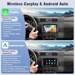Side profile of Sixwin Android head unit for classic Honda CRV