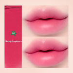 Korean makeup balm showing its soft melting texture for a blurred look.