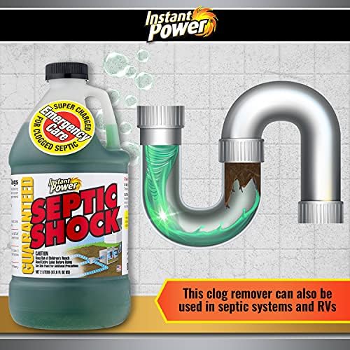 Non-acidic septic tank cleaner safe for all household pipes and plumbing.