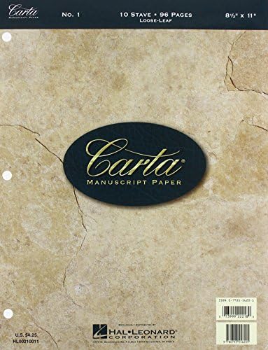 Carta Manuscript Paper No. 1 - Basic - Image 2